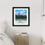 Cadre photo noir en bois noir-741589003