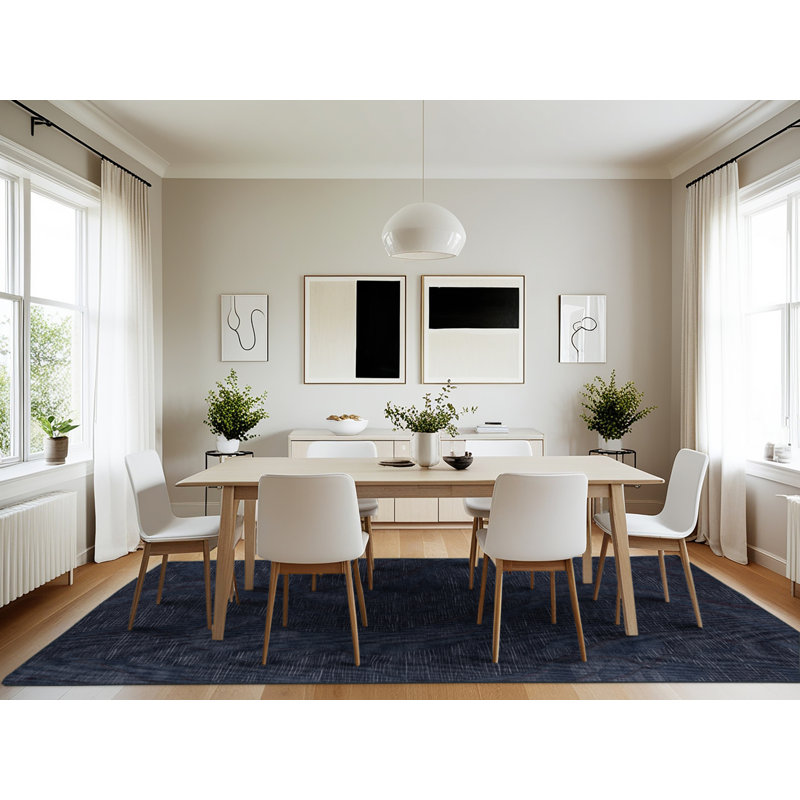 Machine Washable Abstract Grey Area Rug, Rectangle 7' x 10'