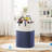 Woven Cotton Rope Laundry Basket Hamper, Breathable Collapsible Storage Organizer For Clothes, Toys, And Blankets-1242087957