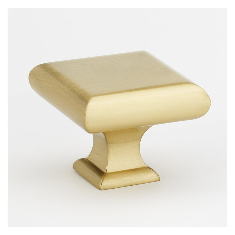 Poignée carrée surdimensionnée Manhattan, H 1,75 po x l 1,5 po x P 1,75 po