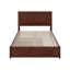 Lit plateforme en bois massif avec pied de lit et gigogne Lamarkus-1602347298-1602347299