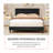 Modern Square Button Upholstered Platform Bed-1856728760-1856728759