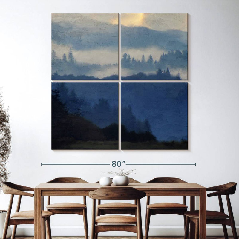 Alvord Mountain Range, 74" H x 74" W
