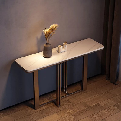 Table de véranda de style italien de luxe minimaliste