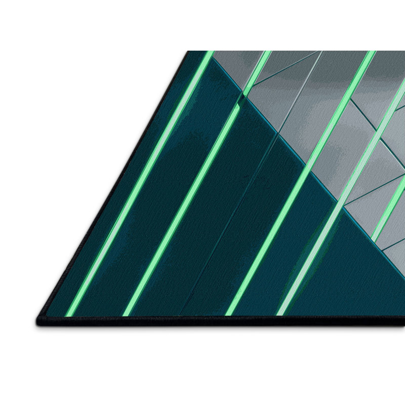Quantum Ray Rug, Rectangle 2' x 3'