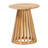 Candiance Modern Slatted Acacia Wood End Table
