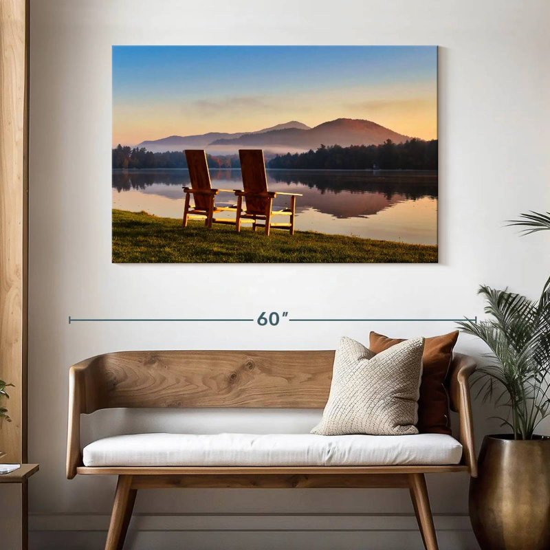 Alvord se détend à Lake Placid, H 32 po x l 48 po