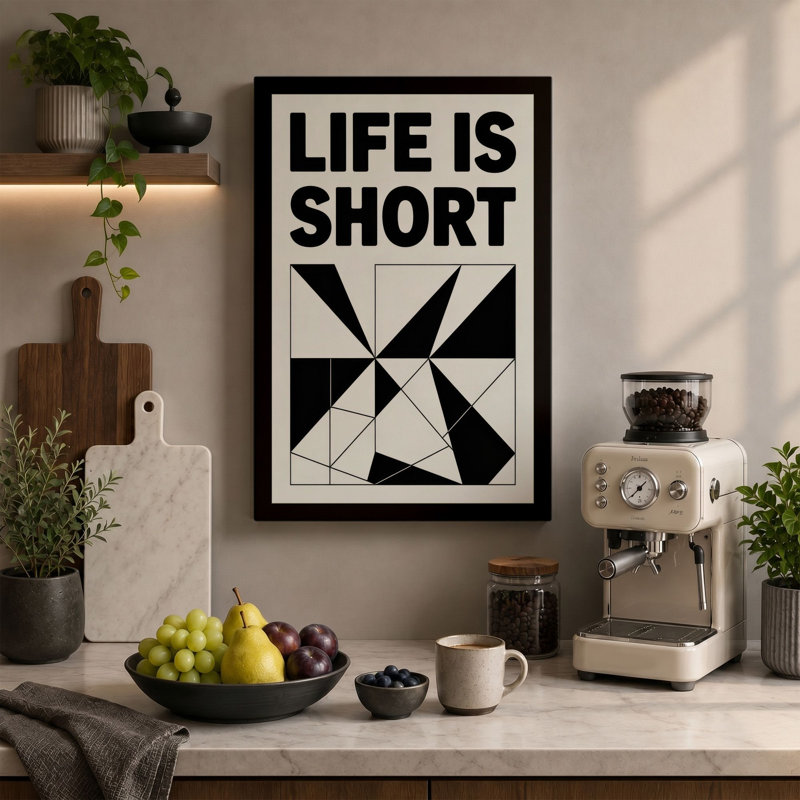 Print, 30x20 - 76.2 x 50.8 cm, Teal Border