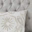 Ensemble de housse de couette en chenille de coton double / grand capitonné