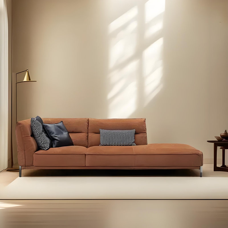 Chaise longue de loisirs moderne et simple, Orienté à gauche (vu de face)