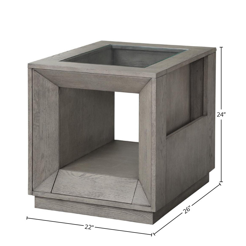 Artresha Block End Table
