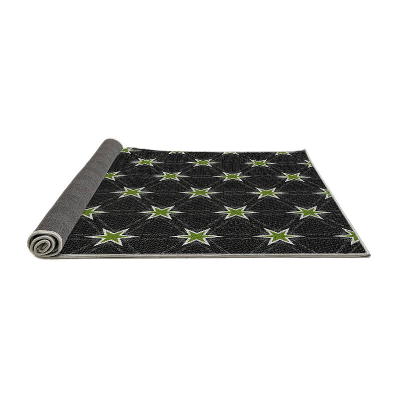 Tapis noir, Rond 6 pi