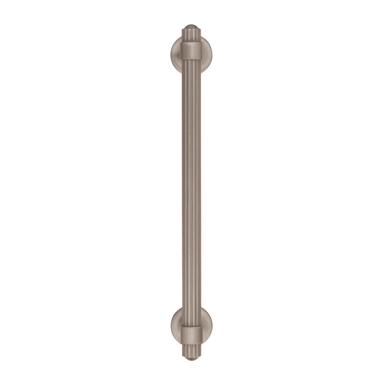 Sea Grass Bar Cabinet Pull, Satin Nickel, 6.31"