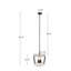 Luminaire suspendu en métal Farmhouse