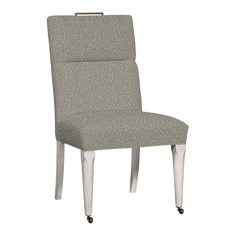 Chaise d'appoint Br légum Road, Casablanca, Graphite Tuck