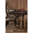 D'Orsay Velvet Side Chair in Smoky Taupe