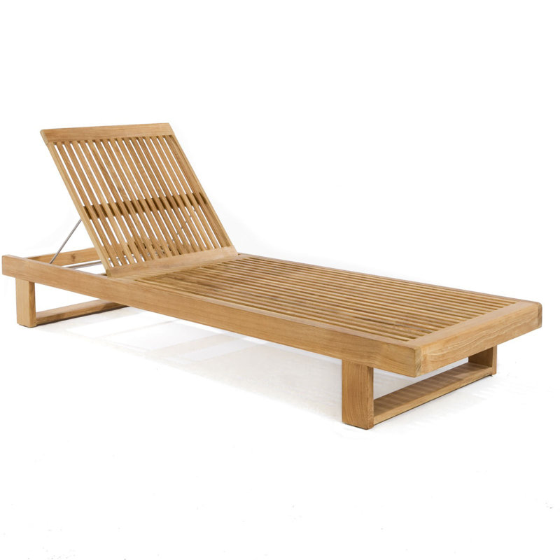 Westminster Teak Outdoor Chaise Lounge