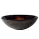Copper Glass Circular Vessel Bathroom Sink