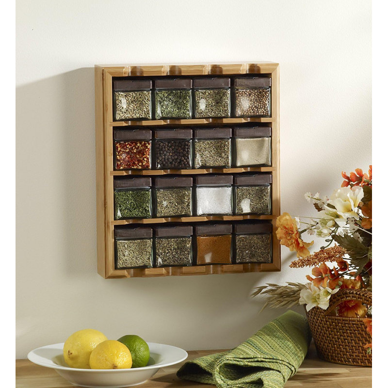 Bamboo 3-In-1 Spice Organizer