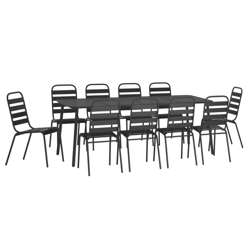Layota 10 - Person Patio Dining Set Rectangular Table