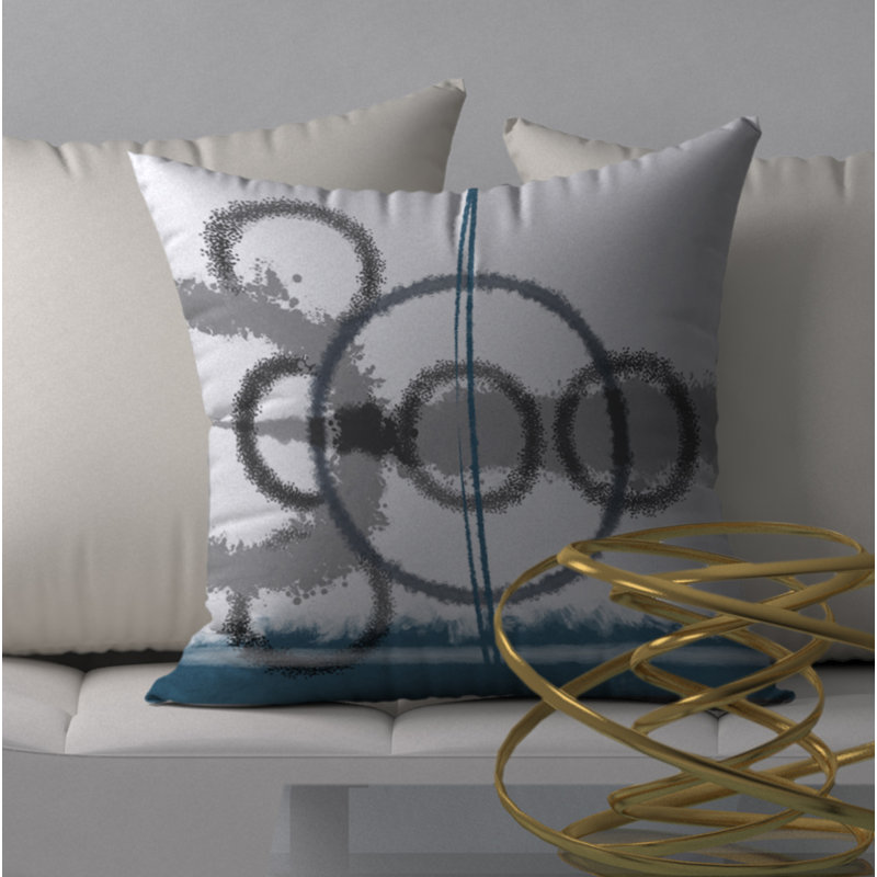 Housse de coussin carrée/insert, H 20 po x l 20 po