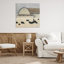 Grazing Black Farm Cattle Canvas Wall Art by Sue Jachimiec