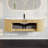 Haven 55'' Single Bathroom Vanity with Solid Surface Top