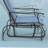 Trystian 2 - Person Metal Patio Dining Set with Square Table
