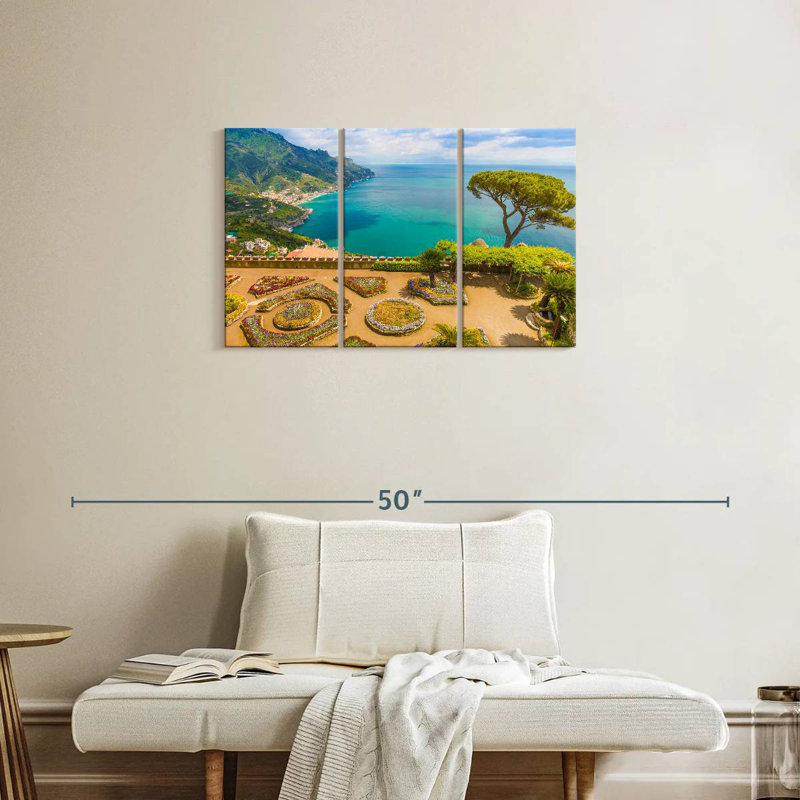 Gillard Perspectives Villa Rufolo, H 20 po x l 33 po