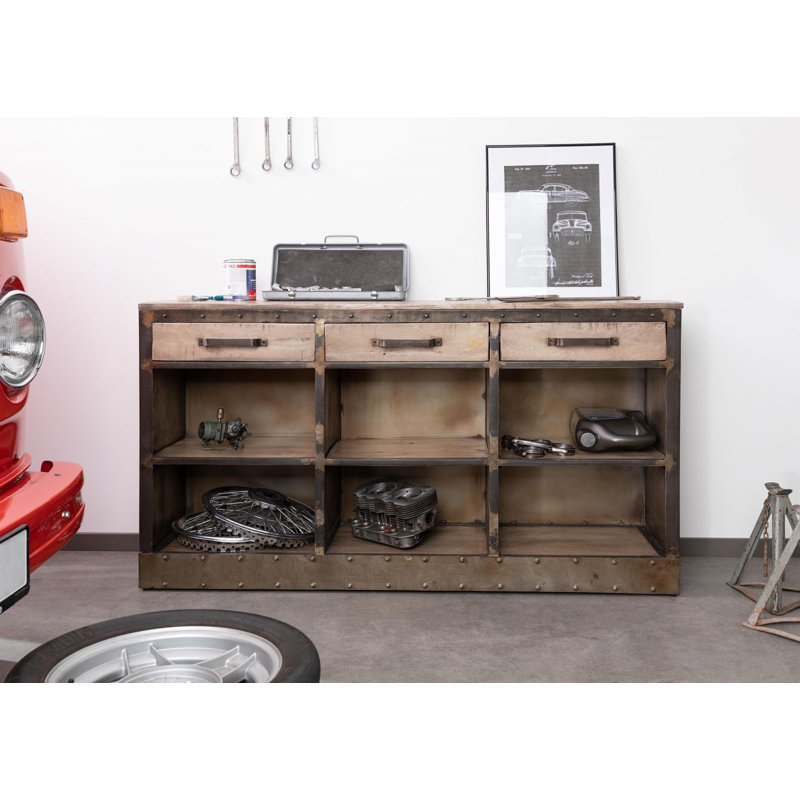 Heavy Industry 153cm Sideboard, Brown