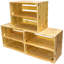 4 Pair Stackable Solid Wood Shoe Rack-62560463