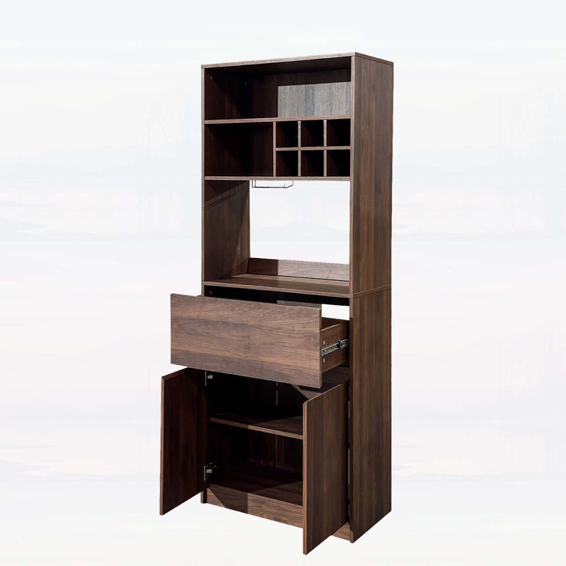 Armoire à vin multifonctionnelle avec rangement durable et design polyvalent pour les maisons modernes