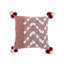 Contemporary Geometric Motif Tasseled Hand-Made 100% Cotton Decorative Throw Pillow Cover-1398504639-1388208511