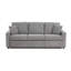 Canapé-lit modulaire Dily avec lit escamotable et 2 coussins, gris-117559266