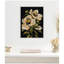«Moody Floral 8» par Bartley, reproduction d'art sur toile encadrée