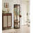 Solid Rubberwood Rotating Full-Length Mirror Cabinet