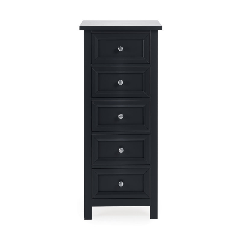 Aoife 5 Drawer Tall Chest - Anthracite