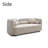 Modern Upholstered Boucle 3-piece Sofa Set, 6-seater With Accent Chair-956571712-970907433