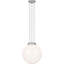 Cavill 16" Pendant with White Glass-1035072019