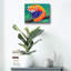  «Red Panda Rainbow» par Rebecca Wang, art mural en verre acrylique-1990907718