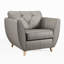 Marylin Leather Armchair-550847774-550847769
