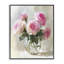 Vase en verre roses roses, estampe numérique, design par Petal Prints Design-222550612-222550610