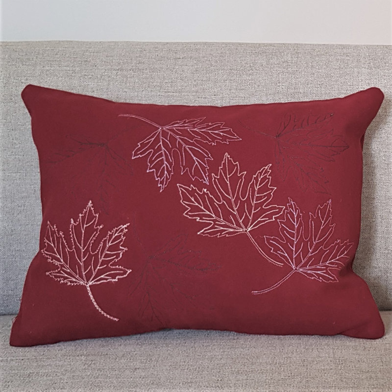 Lettunich Floral Rectangular Cushion