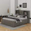 Lit plateforme avec tête de rangement et 8 tiroirs Billington-890180356-890180354