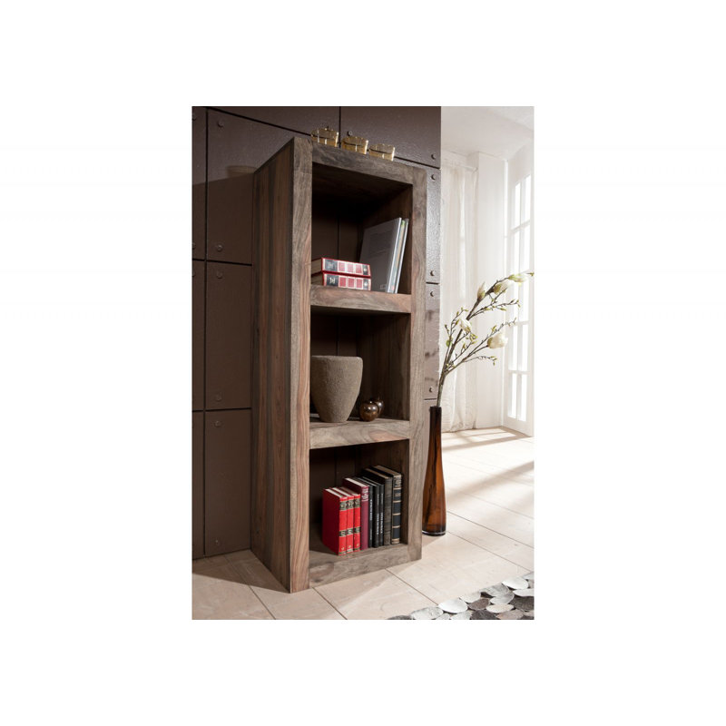 Nature 132 cm H x 48 cm W Solid Wood Bookcase