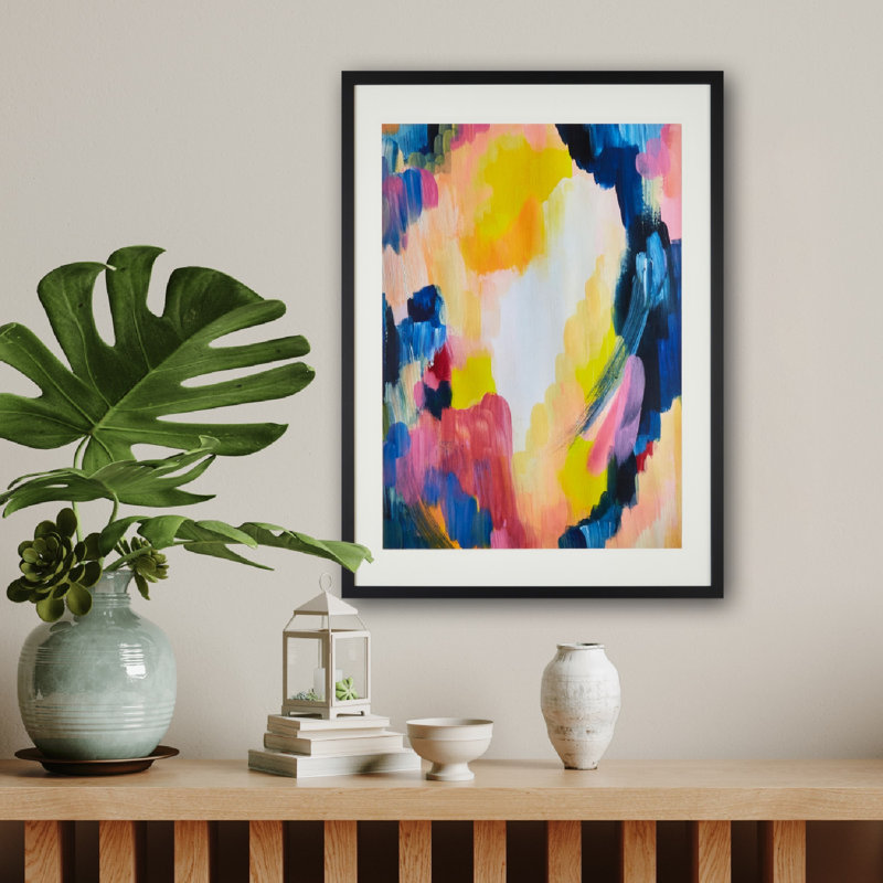 The Lola - Single Picture Frame Art Prints, Black, 73cm H x 53cm W x 2cm D