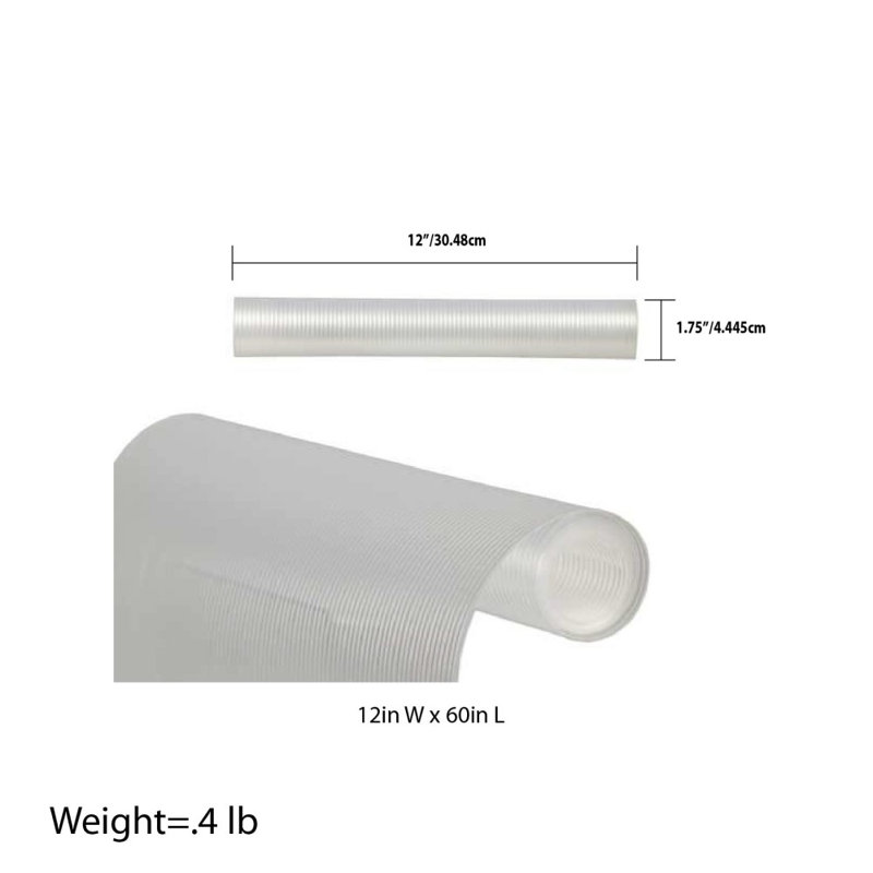 Doublure de tablette à rayures , l 12 po x P 60 po
