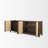 Aino Adeline 85" Wood Paper Rope Sideboard