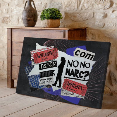 Canvas Create A Vibrant Collage That Embodies The Essence Of Rock Wall Art And Emo Music Culture Include A Variety Of Concert Tickets Canvas Wall Art