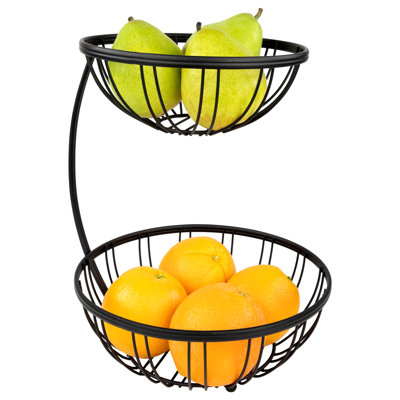 Spectrum Contempo Stainless Steel Fruit Bowl